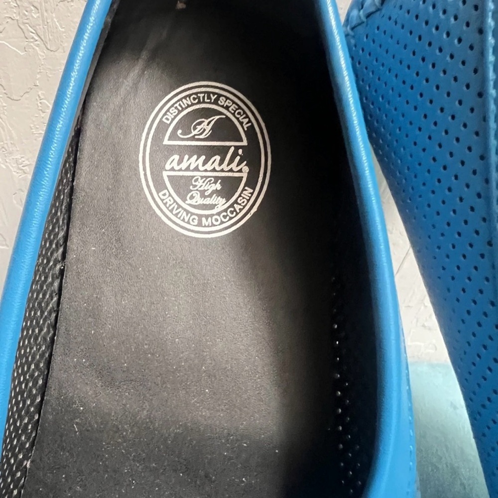 Amali Azure driving Shoes Loafers - Picture 3 of 7